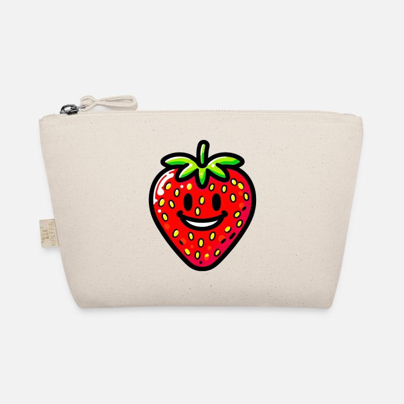 Erdbeer-Erdbeeren Bio-Täschchen
