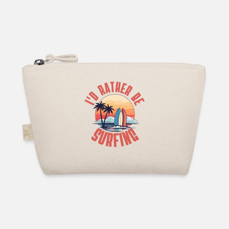 I'd rather be surfing Organic Pouch
