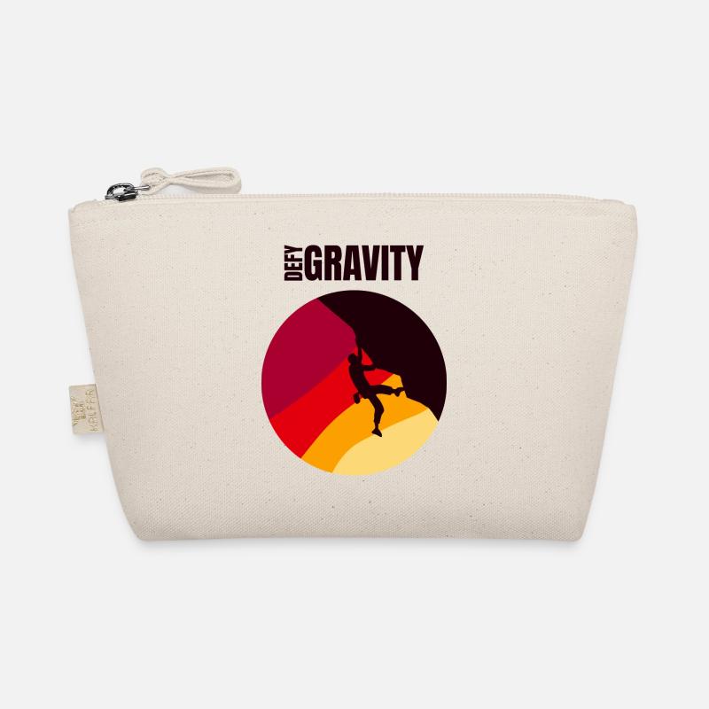 Defy Gravity - Kletterer Geschenk Bio-Täschchen