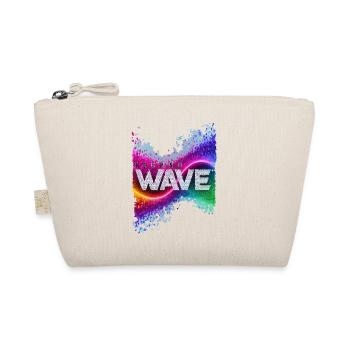 techno wave - Bio-Täschchen - Natur - Vorne