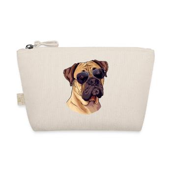 Bullmastiff, Dog, Sunglasses, Summer - Organic Pouch - nature - Front