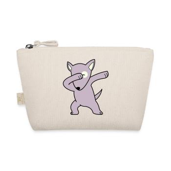 dog dabbing 02 - Organic Pouch - nature - Front