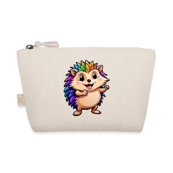 Enfants Mignon Dessin Animé Hérisson - Trousse biologique - nature - Devant