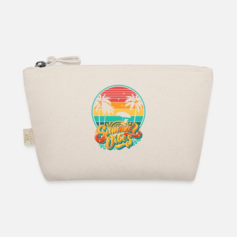 Sunset summer vibes - Organic Pouch - nature