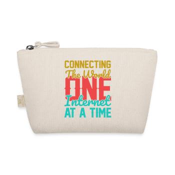 Connecting the World - Bio-Täschchen - Natur - Vorne