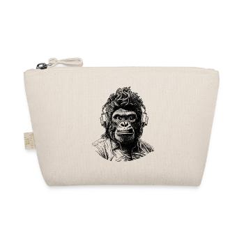 T-shirt urbain Gorilla Groove avec une touche hip-hop - Trousse biologique - nature - Devant