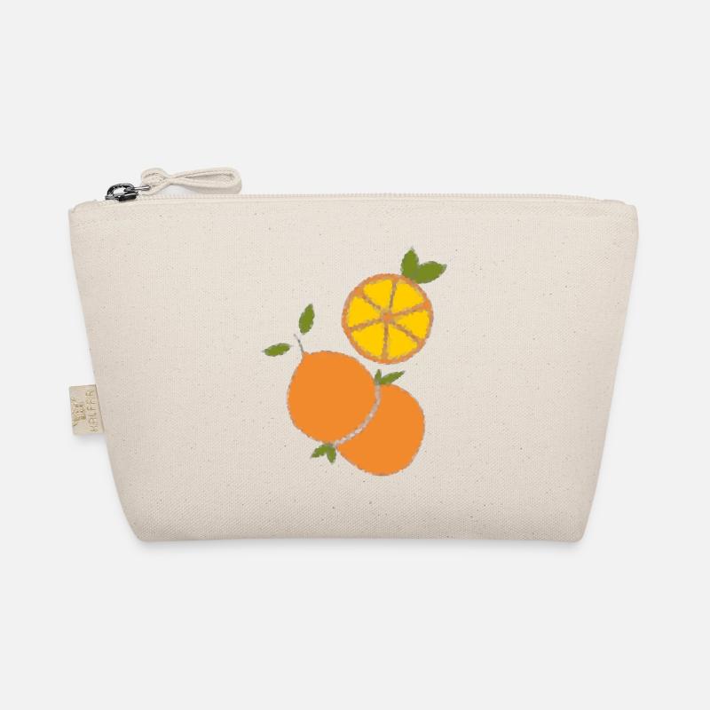 orange kristal Bio-Täschchen