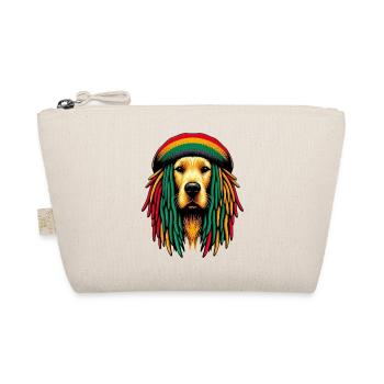 Rasta Dog Jamaica Jamaica Jamaican - Organic Pouch - nature - Front