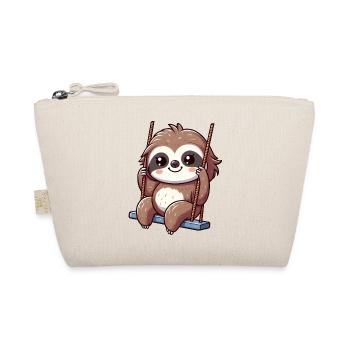 Paresseux mignon sur l’aire de jeux de dessin animé de balançoire - Trousse biologique - nature - Devant