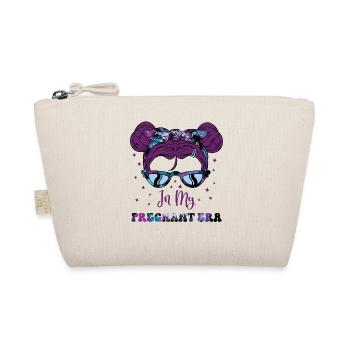 Pregnancy Pregnant Baby Family Women - Organic Pouch - nature - Front