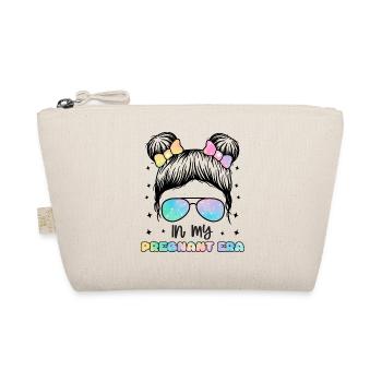 Pregnancy Pregnant Baby Family Women - Organic Pouch - nature - Front