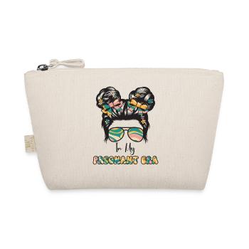 Pregnancy Pregnant Baby Family Women - Organic Pouch - nature - Front