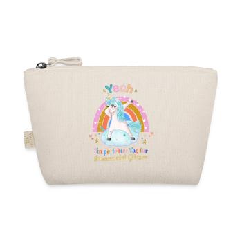 Einhorn - Bio-Täschchen - Natur - Vorne