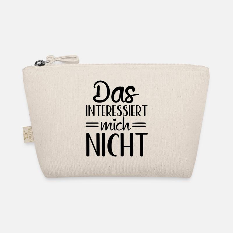 Interessant interesse Neugierig schaulustig - Bio-Täschchen - Natur