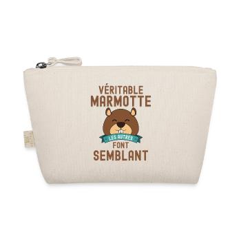 Marmotte forêt randonnée - Trousse biologique - nature - Devant