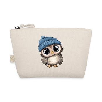 Owl Cute Cute Baby Kids Animal Cartoon - Organic Pouch - nature - Front
