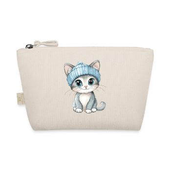 Chat mignon mignon bébé enfants animal dessin animé - Trousse biologique - nature - Devant