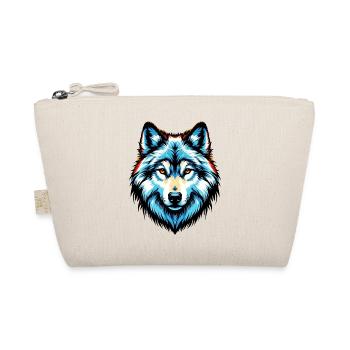 Wolf - Organic Pouch - nature - Front