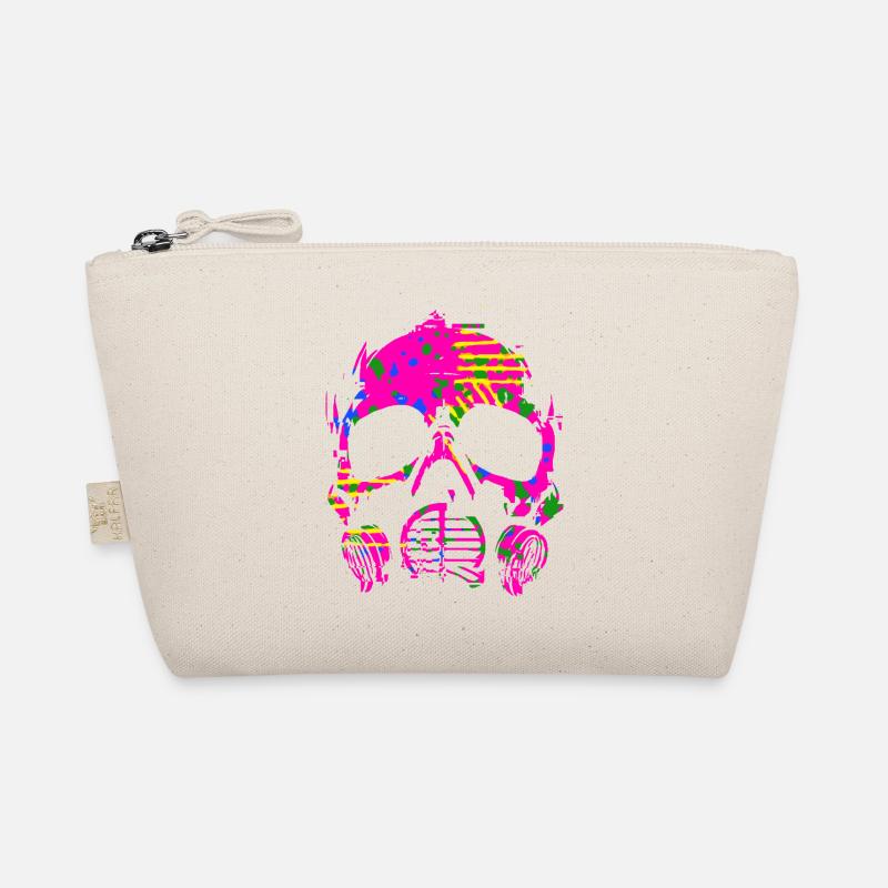 Rainbow Pink Camo Gas Mask Organic Pouch
