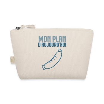 Mon plan d aujourd hui saucisson - Trousse biologique - nature - Devant