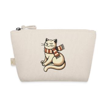 Happy Cat - Bio-Täschchen - Natur - Vorne