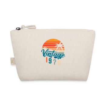 Vintage 1978 retro sunset - Organic Pouch - nature - Front