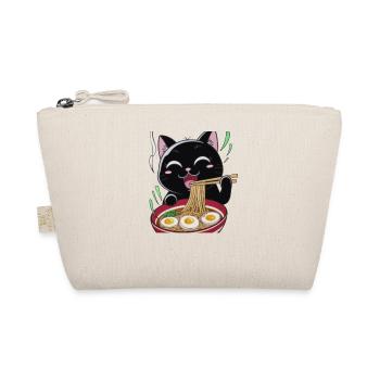 Cat Ramen Noodle Japanese Anime Manga Ramen Kawaii - Bio-Täschchen - Natur - Vorne