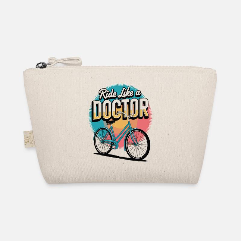 Ride Like a Doctor Bicycle Organic Pouch