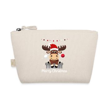 Doux orignal de Noël - Trousse biologique - nature - Devant
