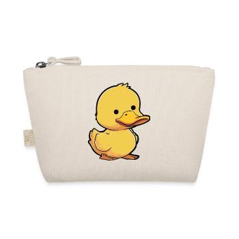 Duck Comic Duck - Organic Pouch - nature - Front