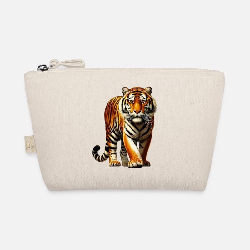 Tiger - Bio-Täschchen - Natur