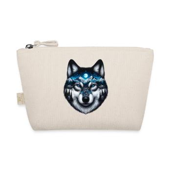 Wolf - Bio-Täschchen - Natur - Vorne