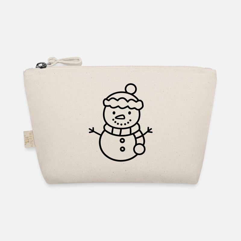 Schneemann Bio-Täschchen