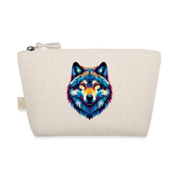 Wolf - Organic Pouch - nature - Front