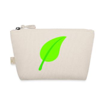 Green Beautiful Leaf Eco Spring Summer Nature - Organic Pouch - nature - Front
