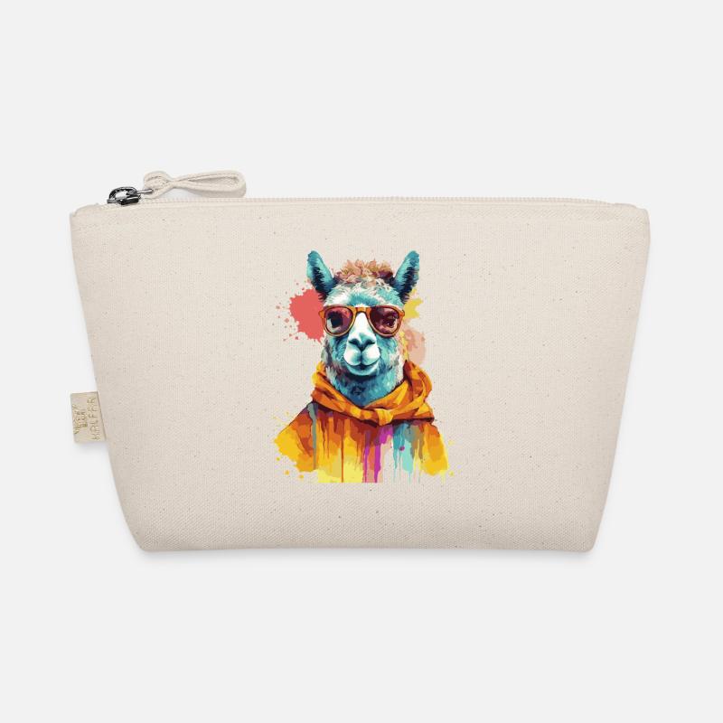 Lama, Alpaka, Lama Swag Bio-Täschchen