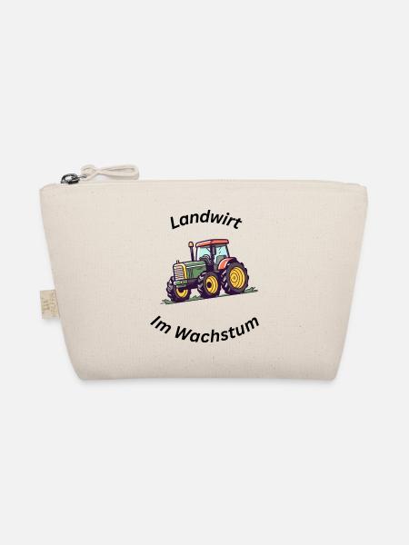 Landwirt im Wachstum - Bio-Täschchen - Natur