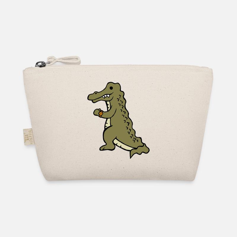 Funny & Cute Later Alligator (No Text) Organic Pouch