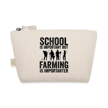 Die Schule ist wichtig, aber die Landwirtschaft ist noch wichtiger - Bio-Täschchen - Natur - Vorne