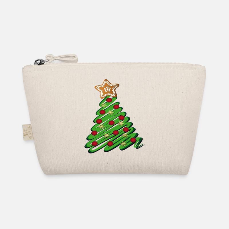 Weihnachtsbaum mit Pfefferkuchen Bio-Täschchen