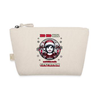 Giving gifts to children - Organic Pouch - nature - Front
