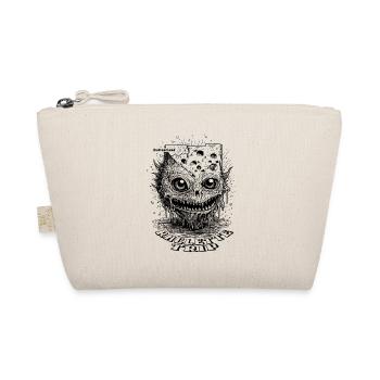 Dark raclette indulgence: Cheese Fright Shirt - Organic Pouch - nature - Front