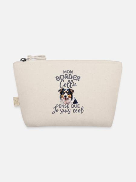 Mon border collie pense que je suis cool - Trousse biologique - nature