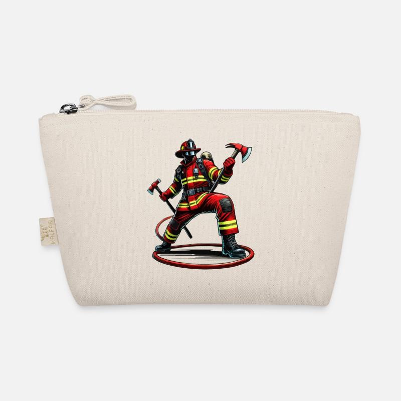 Firefighter Fire Brigade Organic Pouch