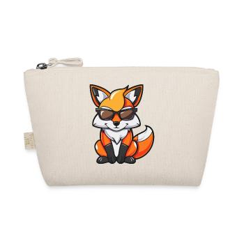 Fox Comic Cool - Organic Pouch - nature - Front