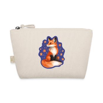 Fox and Stars - Organic Pouch - nature - Front