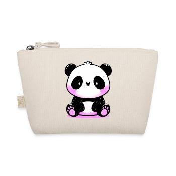 Panda - Bio-Täschchen - Natur - Vorne
