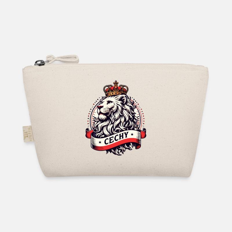 Cechy Bohemia Czech Republic Lion Flag Gift Organic Pouch