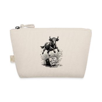 Lively shirt: cow & cheese – perfect pairing - Organic Pouch - nature - Front