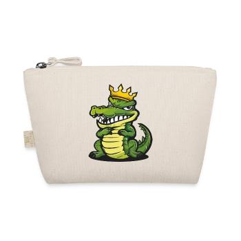 Alligator Cartoon Couronne - Trousse biologique - nature - Devant